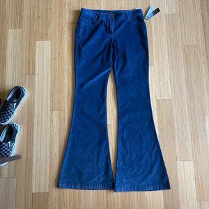 Velvet Corduroy Theory flare pants
